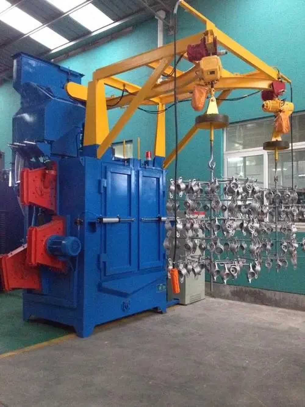 環(huán)保型拋丸機自動(dòng)吊鉤式拋丸機
